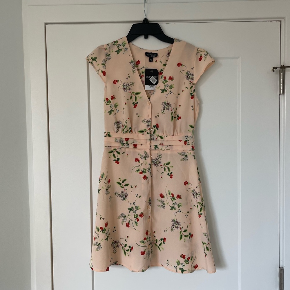 Floral mini dress